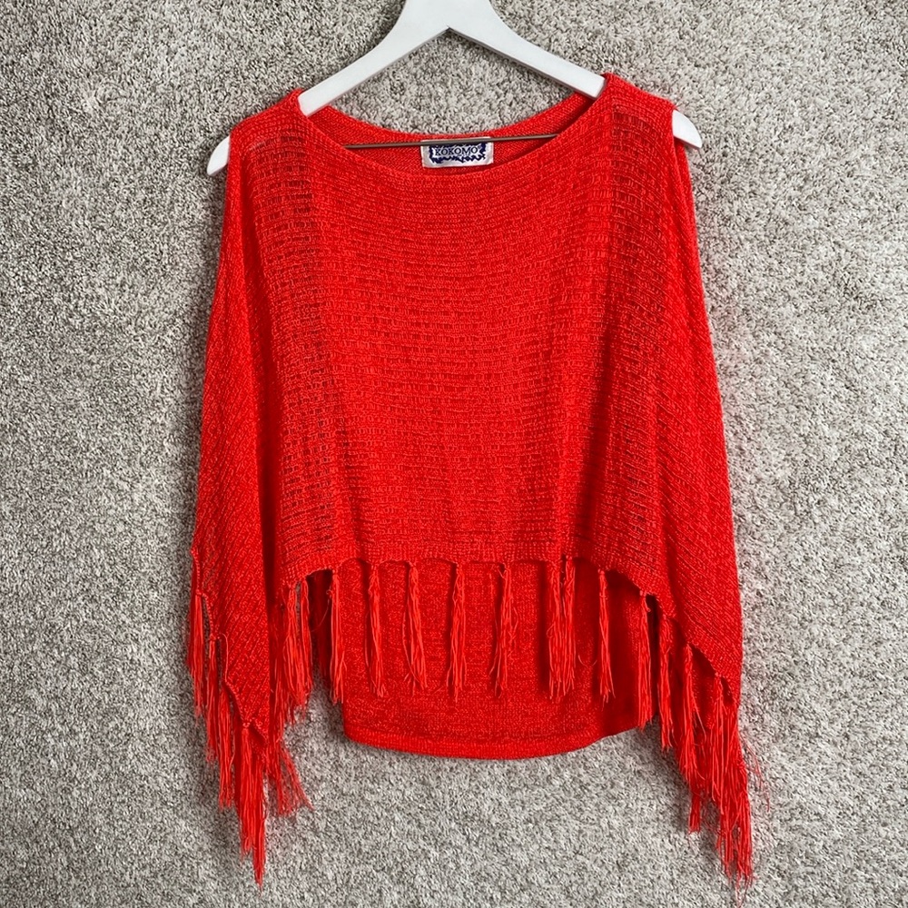 Hot Coral Kokomo Tank‎ with Shawl Top - Size S/M